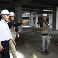 “무엇보다 중요한 건 현장의 안전” 세종교육감 권한대행 천범산 부교육감, 학교 건설현장 첫 점검