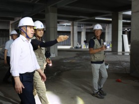 “무엇보다 중요한 건 현장의 안전” 세종교육감 권한대행 천범산 부교육감, 학교 건설현장 첫 점검